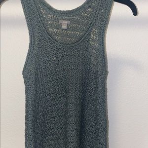 Knitted tank